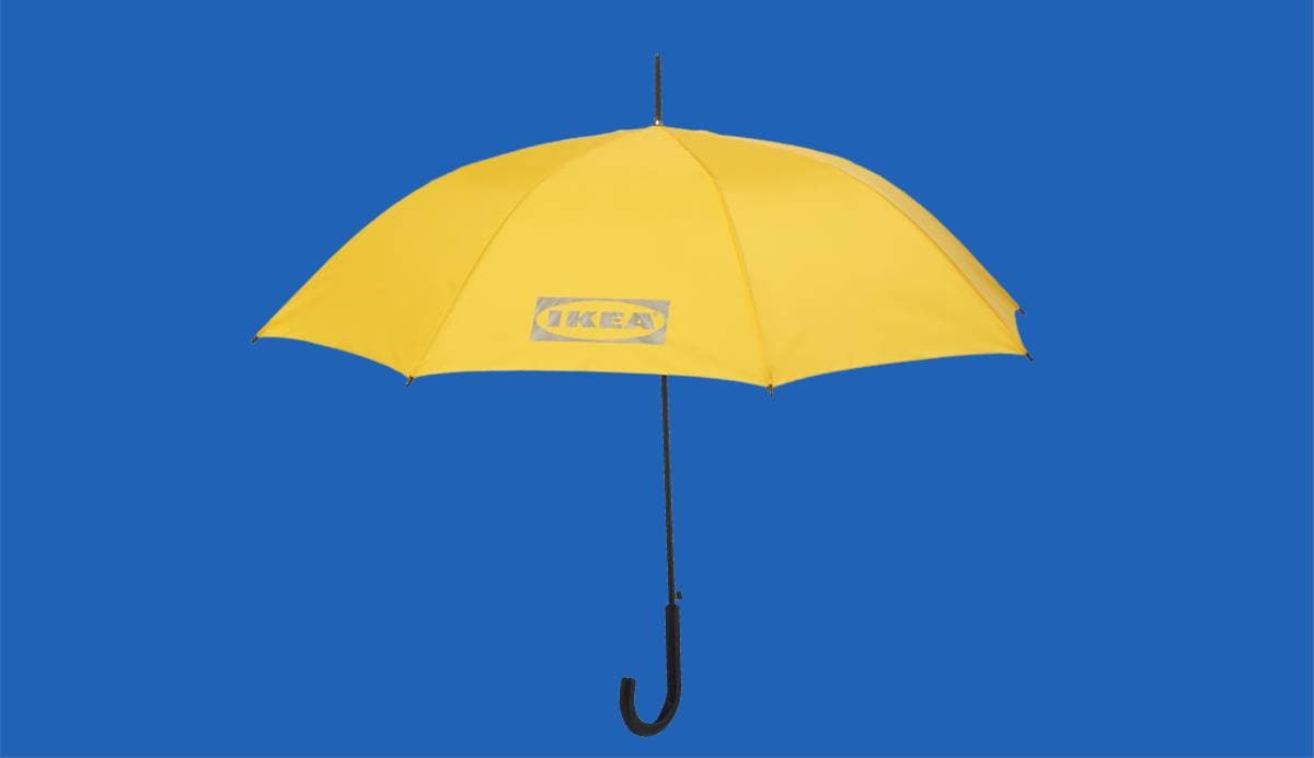 A ikea lançou uma coleção com a própria logomarca